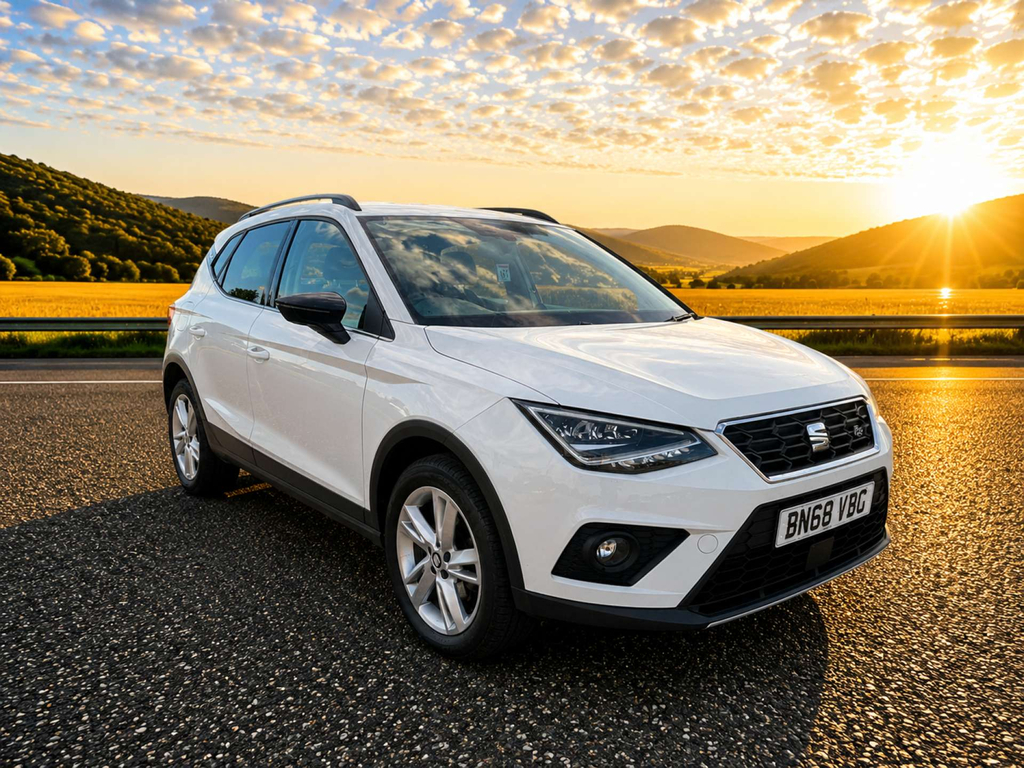 Seat Arona Fr Tsi White