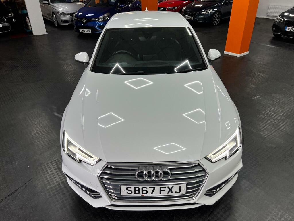 Audi A4 2.0 Tdi Ultra S Line S Tronic Euro 6 S S SB67FXJ White #2