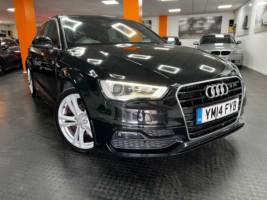 Audi A3 2.0 Tdi S Line Sportback Euro 6 S S Black #2