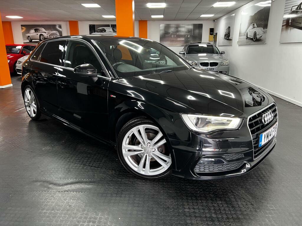 Audi A3 2.0 Tdi S Line Sportback Euro 6 S S Black