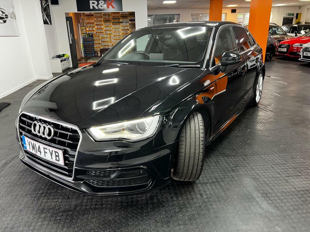 Audi A3 2.0 Tdi S Line Sportback Euro 6 S S Black #4