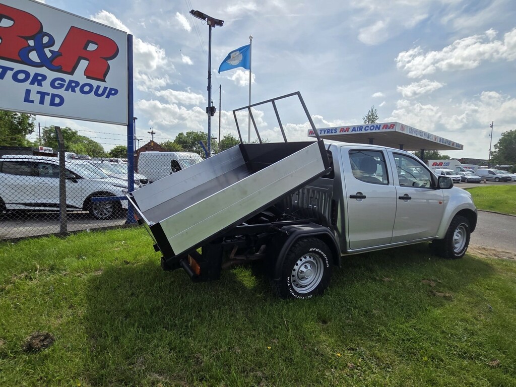 Isuzu D-Max Tipper 1.9 Td Utility Double Cab Tipper 2018 Silver