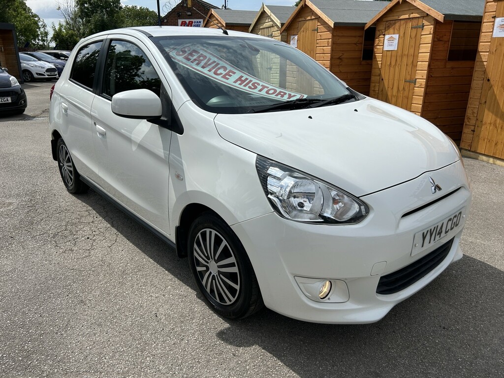 Mitsubishi Mirage Hatchback 1.2 2 2014 White