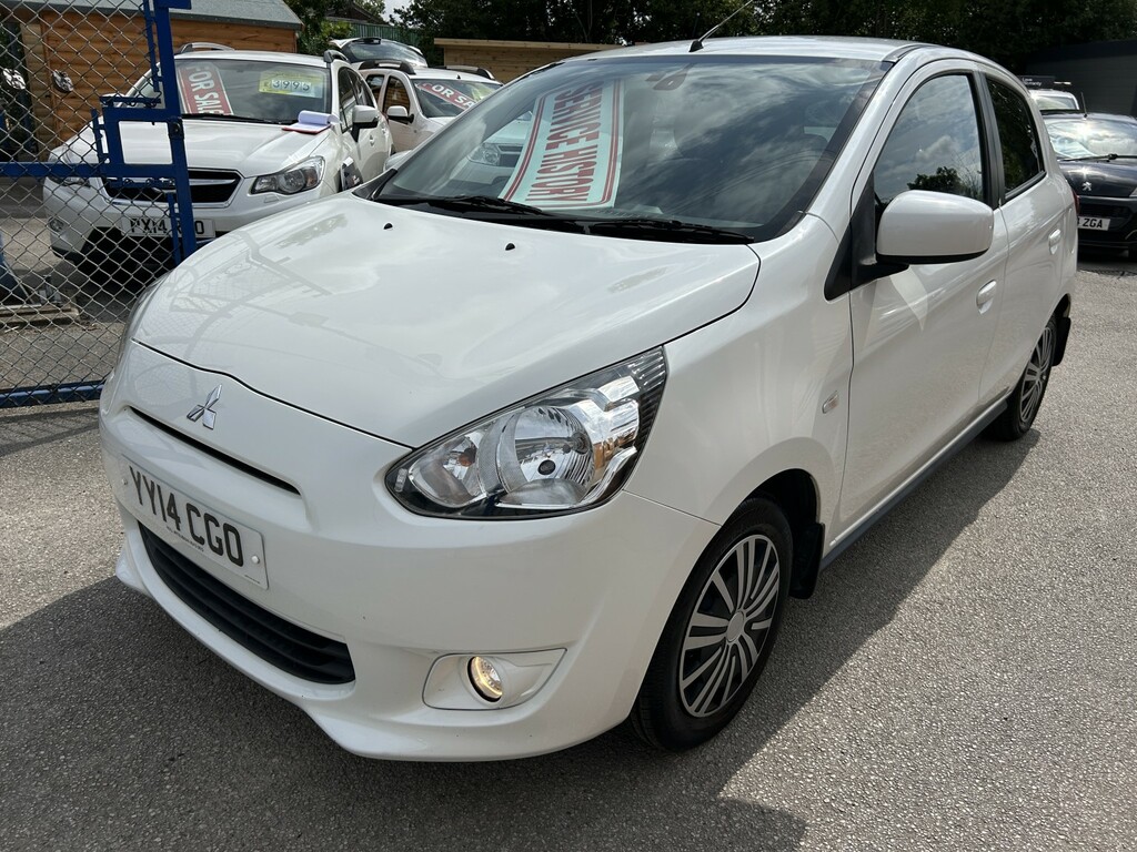 Mitsubishi Mirage Hatchback 1.2 2 2014 YY14CGO White #2
