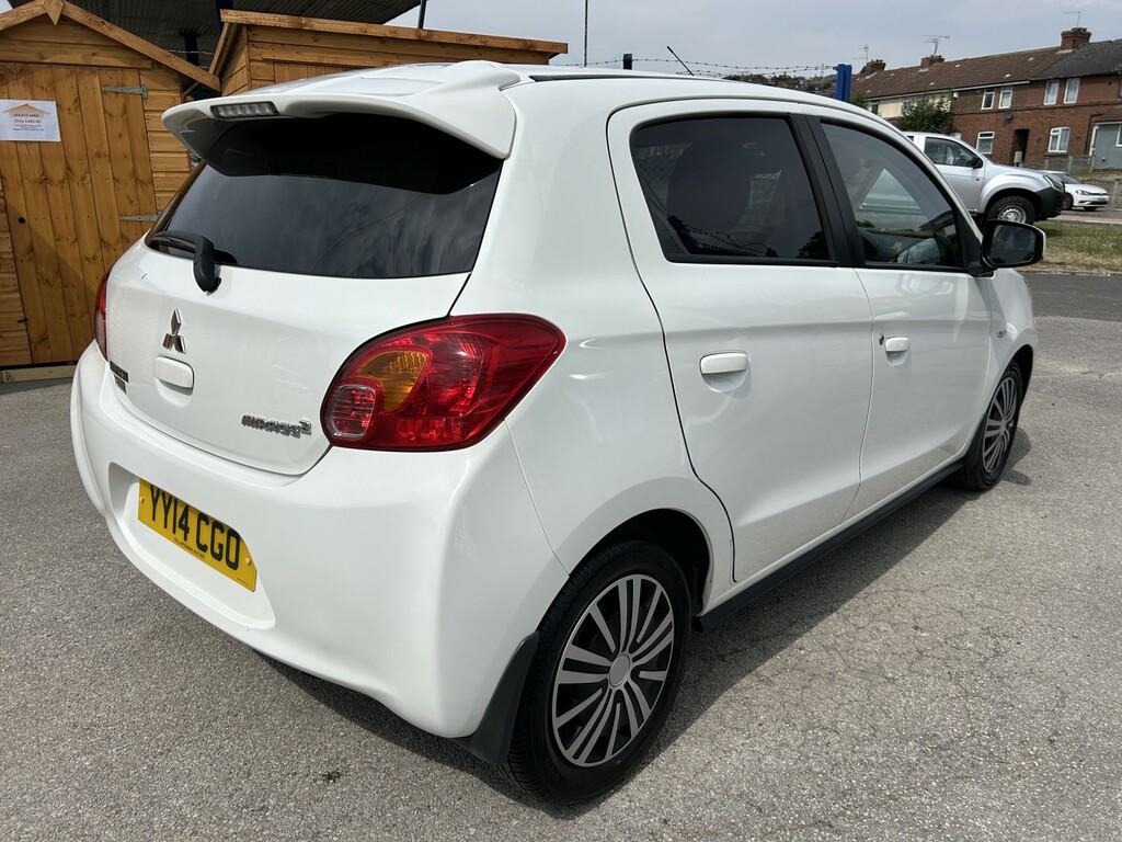 Mitsubishi Mirage Hatchback 1.2 2 2014 YY14CGO White #4
