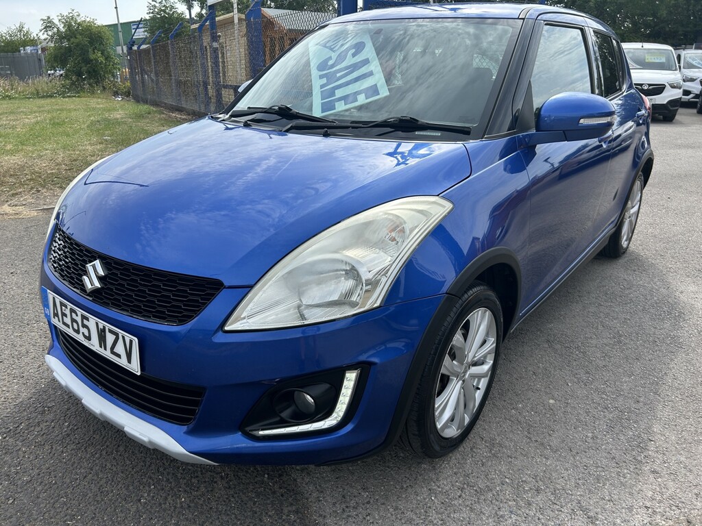 Suzuki Swift Hatchback 1.2 Dualjet Sz4 4X4 2015 AE65WZV Blue #2