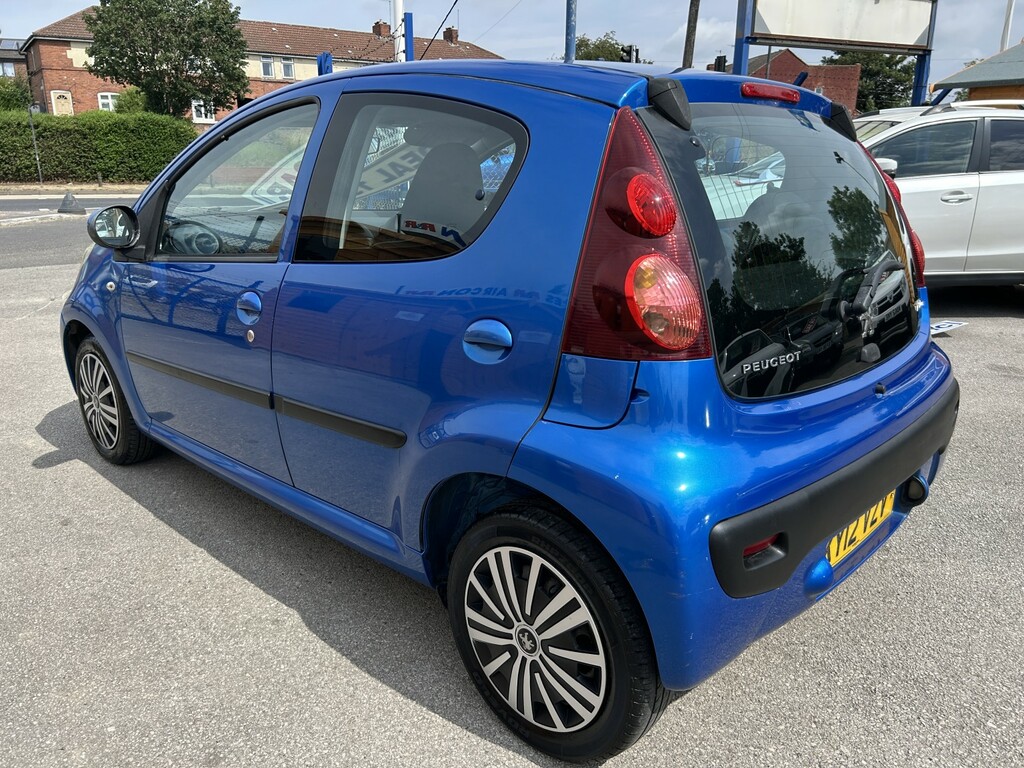 Peugeot 107 Hatchback 1.0 12V Active 2012 KY12VZV Blue #3