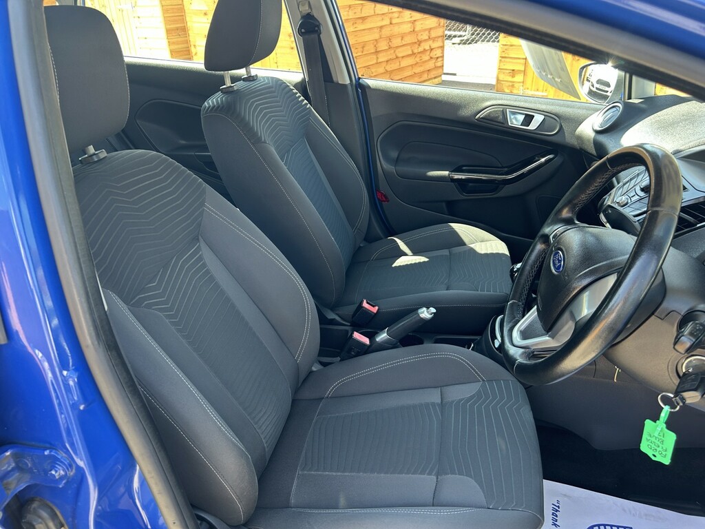 Ford Fiesta 1.6 Tdci Econetic Zetec EU13YNP Blue #5