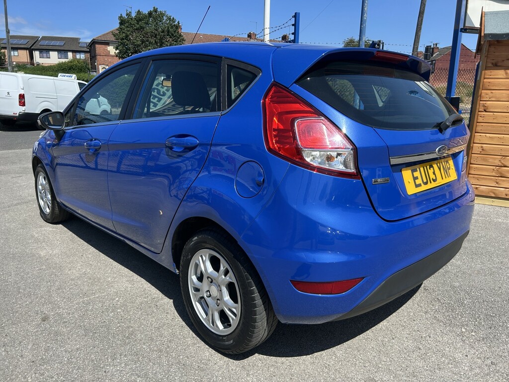 Ford Fiesta 1.6 Tdci Econetic Zetec EU13YNP Blue #3