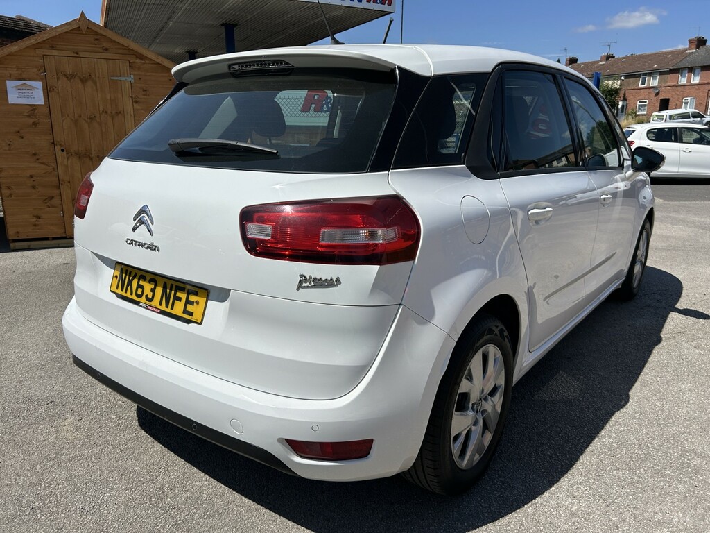 Citroen C4 Picasso 1.6 E-hdi Airdream Vtr NK63NFE White #4