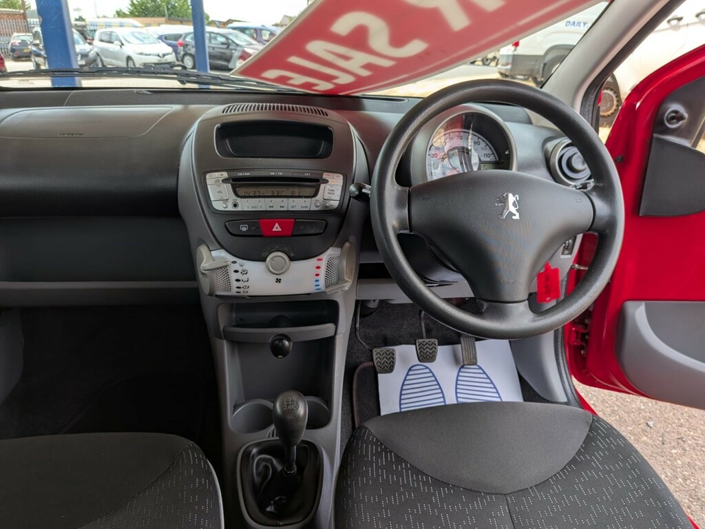 Peugeot 107 Hatchback Black #13