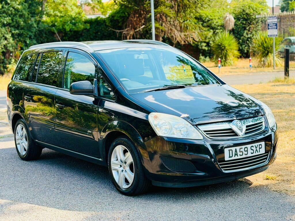 Vauxhall Zafira 1.6 16V Active Euro 4 Black
