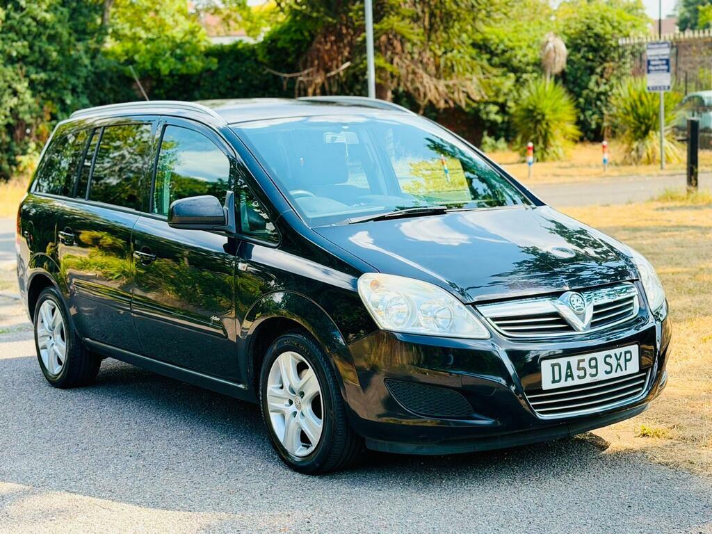 Vauxhall Zafira 1.6 16V Active Euro 4 Black #2