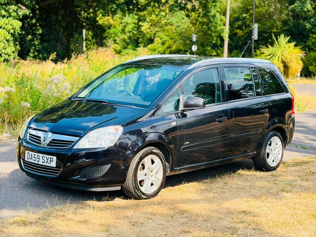 Vauxhall Zafira 1.6 16V Active Euro 4 Black #5