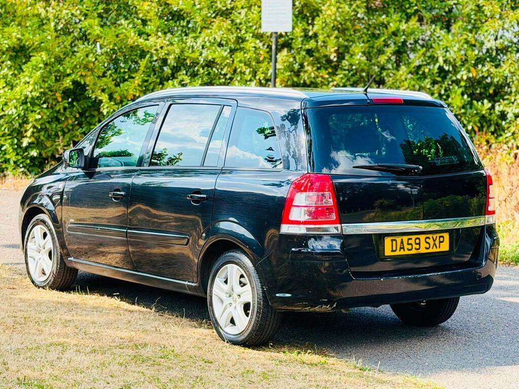 Vauxhall Zafira 1.6 16V Active Euro 4 Black #6