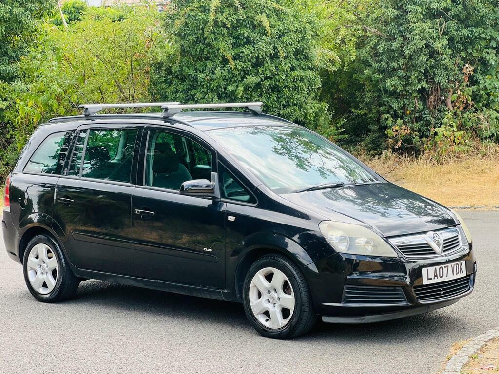 Vauxhall Zafira 2.2 16V Club Euro 4 Black