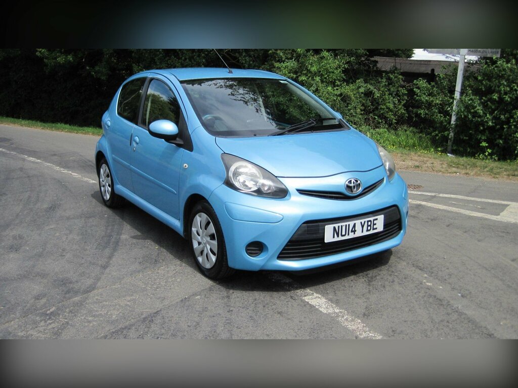 Toyota Aygo 1.0 Vvt-i Move Euro 5 Blue #2