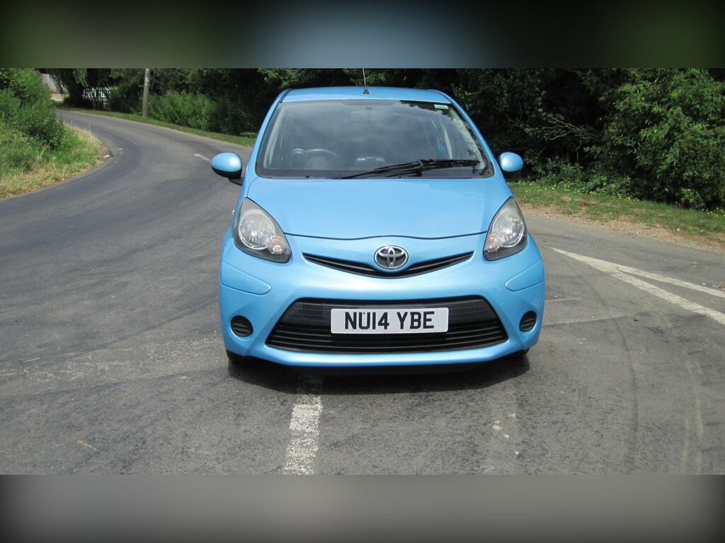 Toyota Aygo 1.0 Vvt-i Move Euro 5 Blue #3