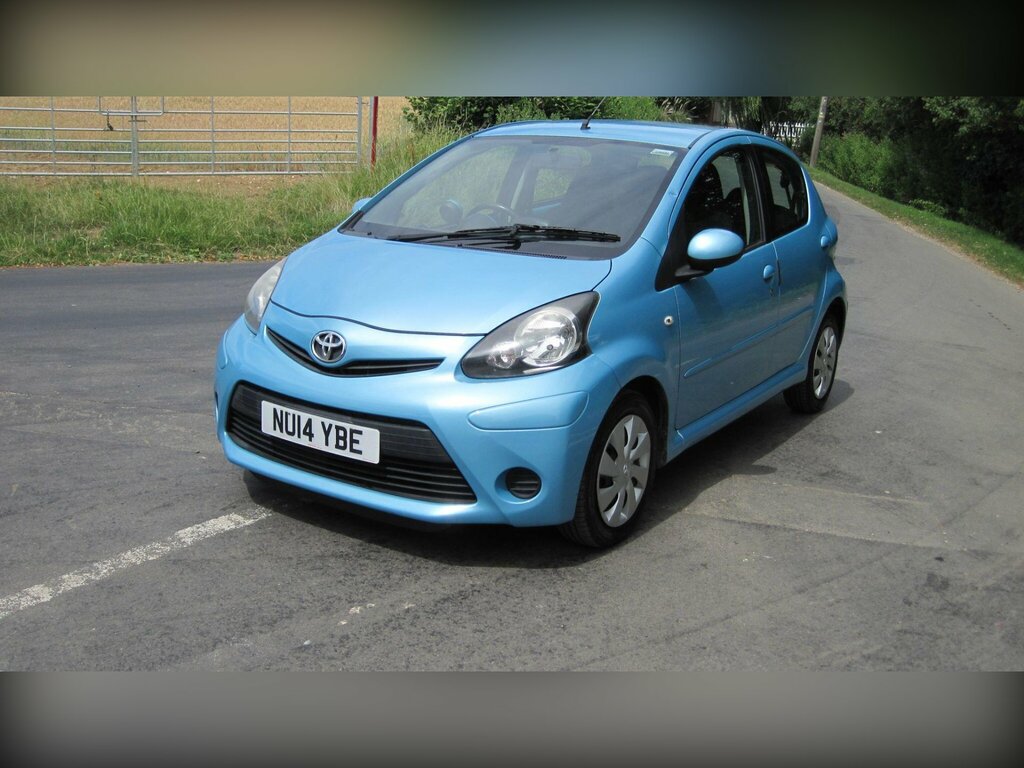 Toyota Aygo 1.0 Vvt-i Move Euro 5 Blue #4