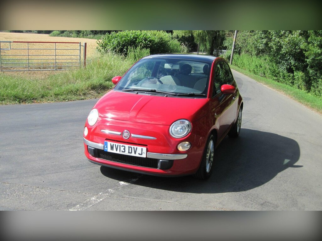Fiat 500 1.2 Lounge Euro 4 WV13DVJ Red #4
