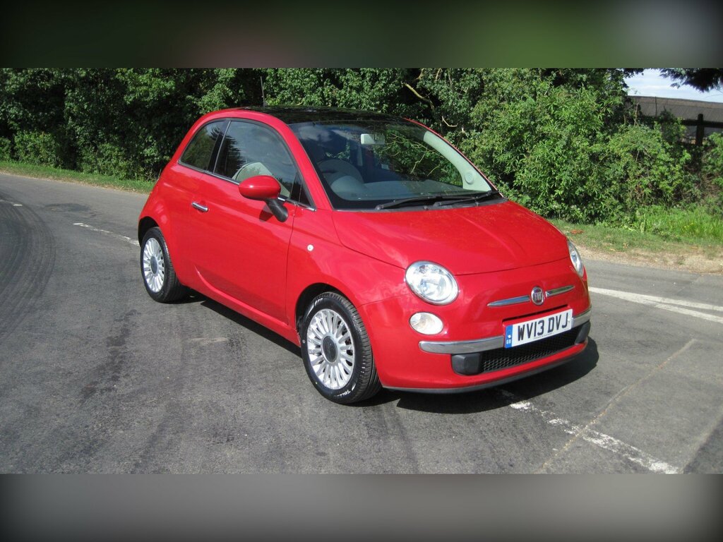 Fiat 500 1.2 Lounge Euro 4 WV13DVJ Red #2
