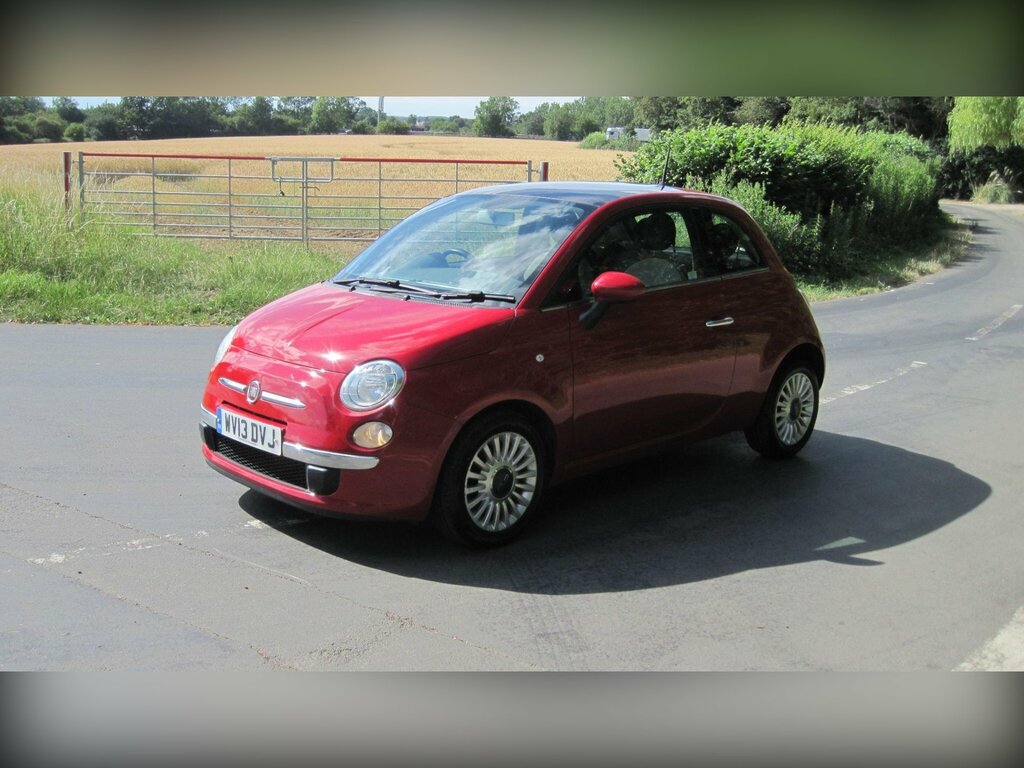Fiat 500 1.2 Lounge Euro 4 WV13DVJ Red #5