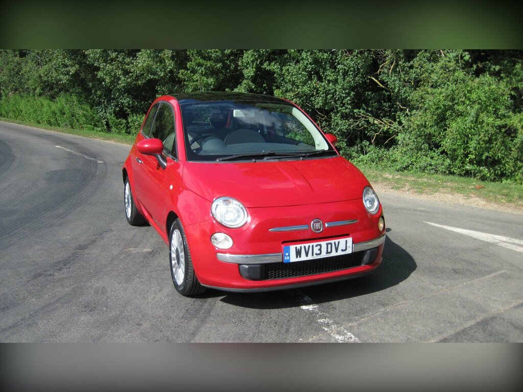 Fiat 500 1.2 Lounge Euro 4 WV13DVJ Red #3