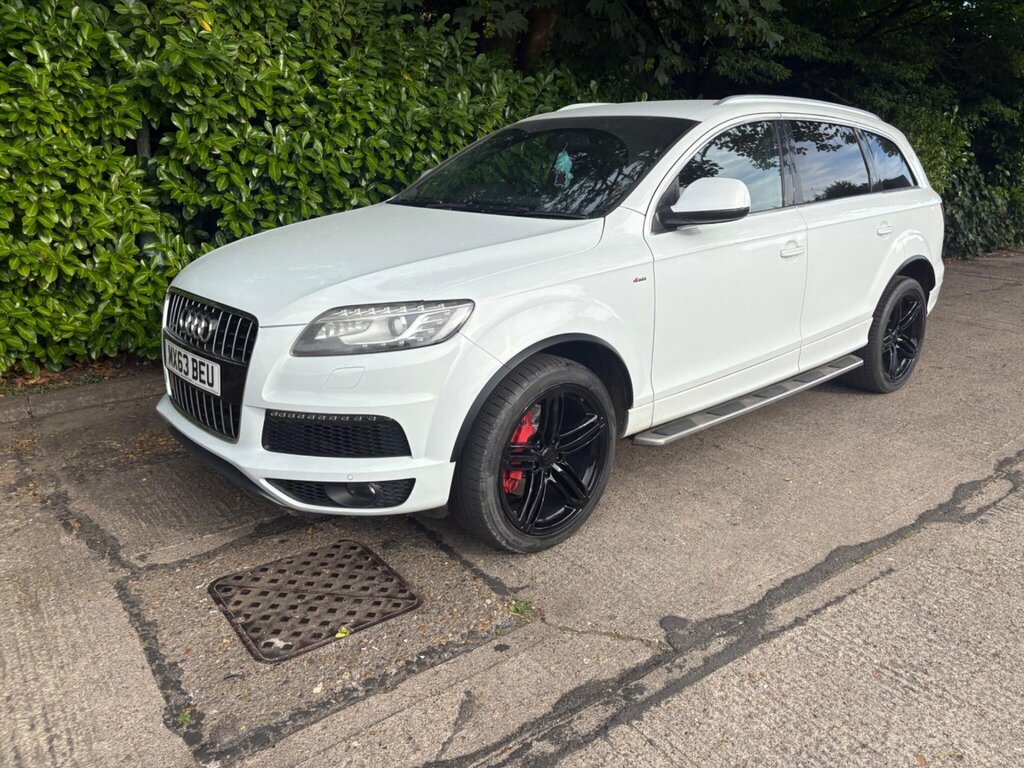 Audi Q7 3.0 Tdi V6 S Line Plus Tiptronic Quattro Euro 5 S White