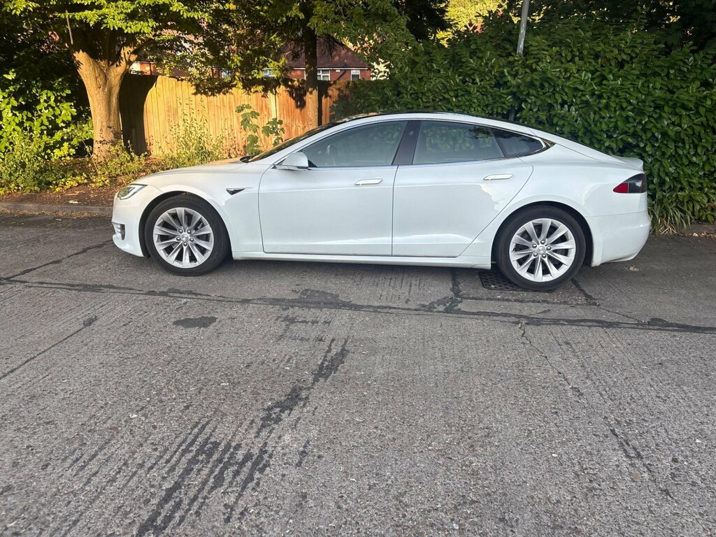Tesla Model S 75D Dual Motor 4Wd White #2