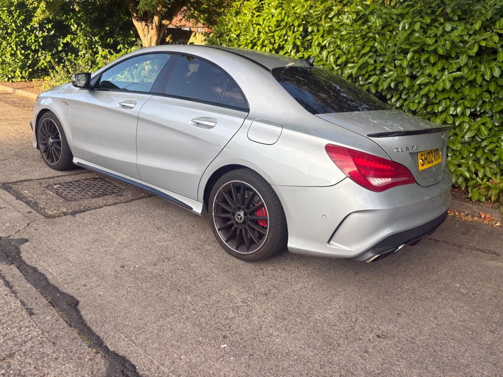 Mercedes-Benz CLA Class 2.0 Cla45 Amg Coupe 7G-dct 4Matic Euro 6 Ss Silver #3