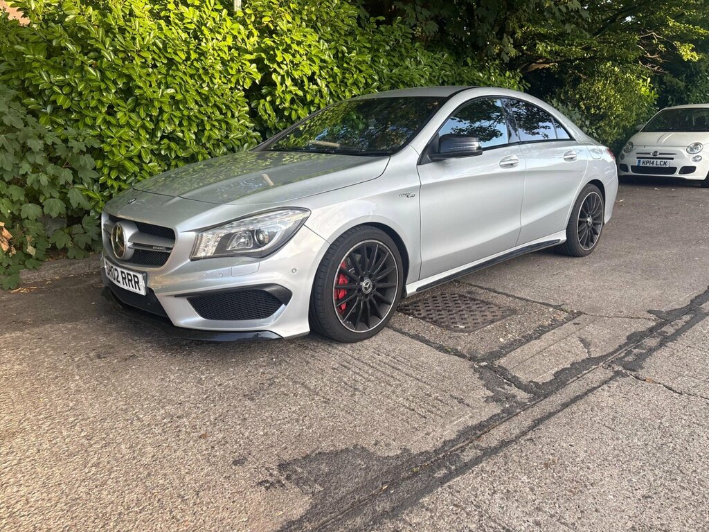 Mercedes-Benz CLA Class 2.0 Cla45 Amg Coupe 7G-dct 4Matic Euro 6 Ss Silver
