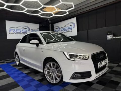 Audi A1 1.6 Tdi S Line 2017 ST67PXR White