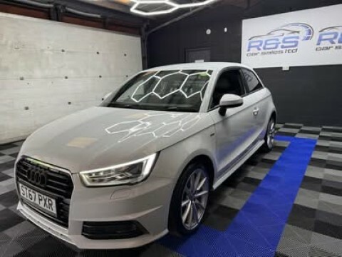 Audi A1 1.6 Tdi S Line 2017 ST67PXR White #4