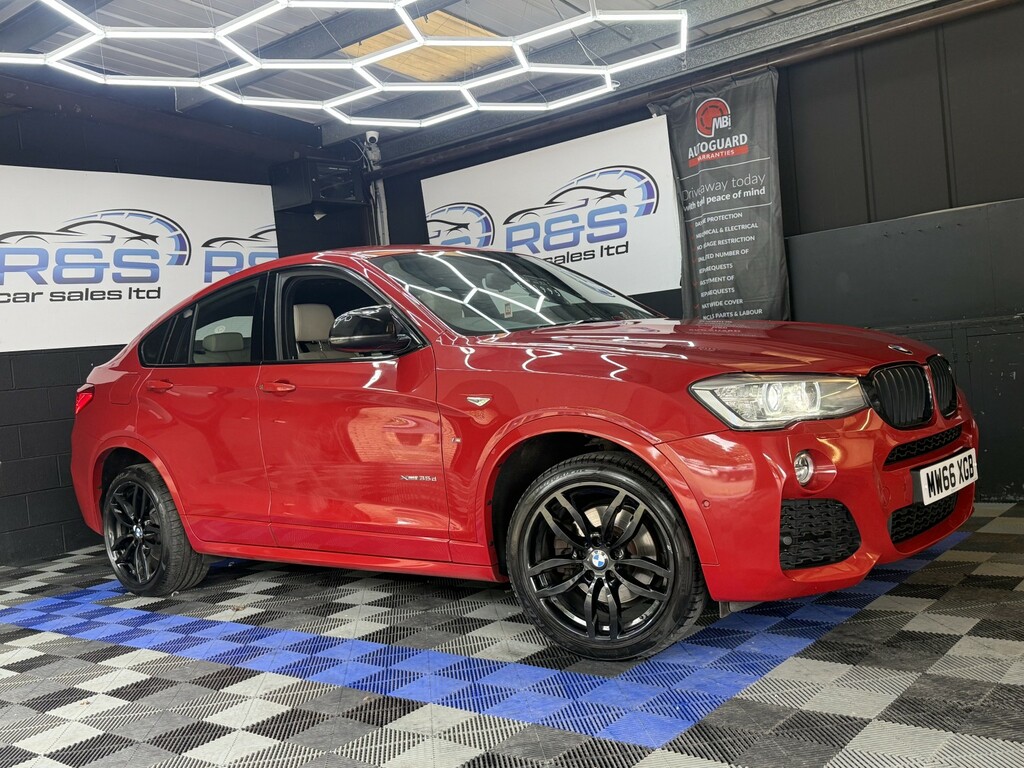 BMW X4 3.0 X4 Xdrive35d M Sport Red #2