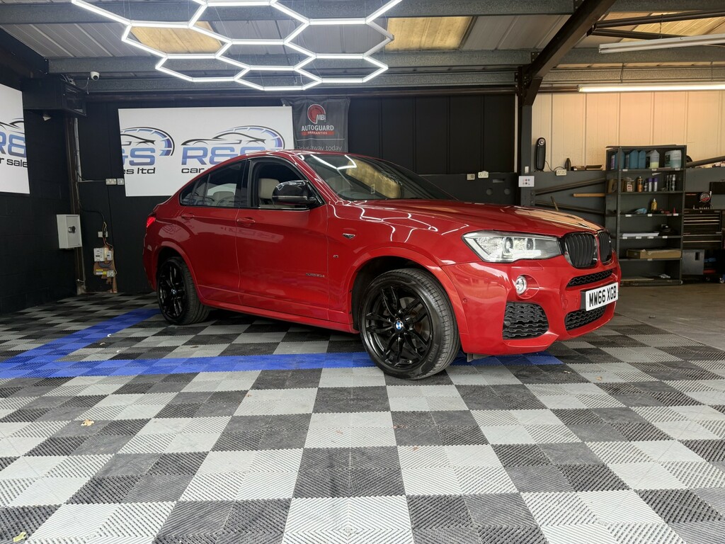 BMW X4 3.0 X4 Xdrive35d M Sport Red #5
