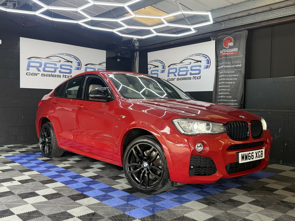 BMW X4 3.0 X4 Xdrive35d M Sport Red