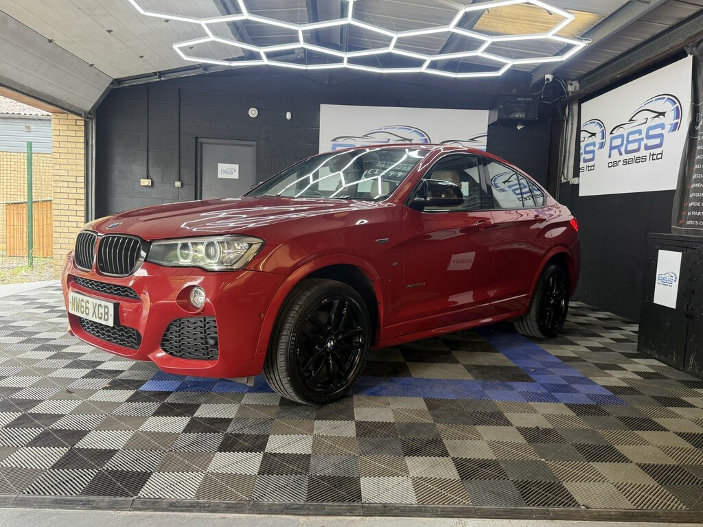 BMW X4 3.0 X4 Xdrive35d M Sport Red #4