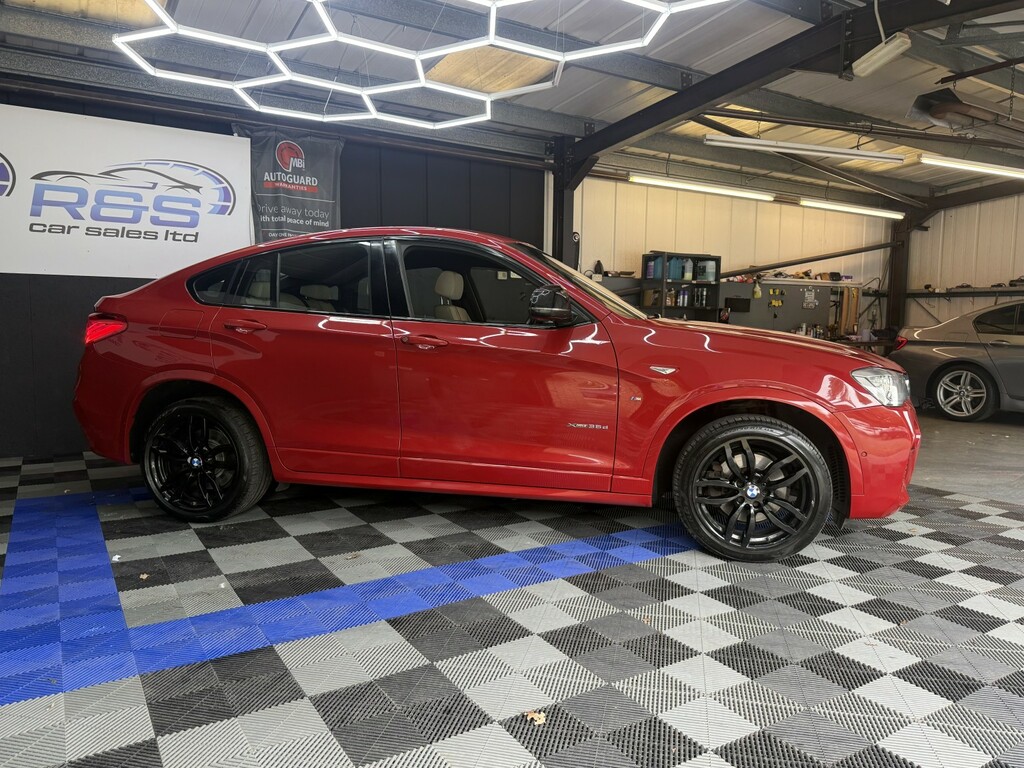 BMW X4 3.0 X4 Xdrive35d M Sport Red #6