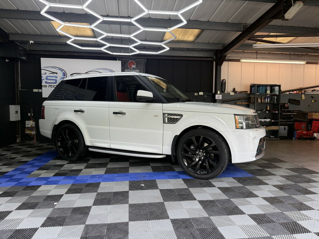 Land Rover Range Rover Sport 3.0 Td V6 Sport White #6