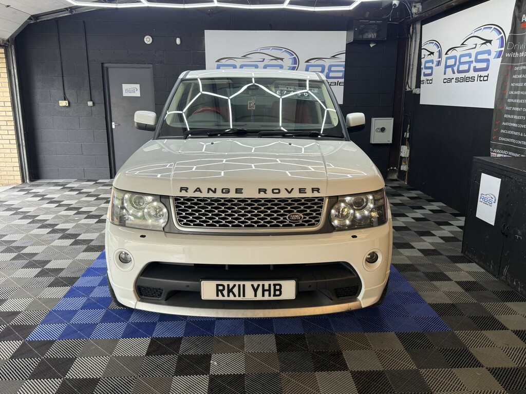 Land Rover Range Rover Sport 3.0 Td V6 Sport White #3