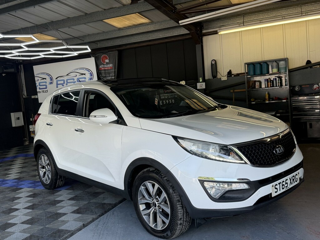 Kia Sportage 1.6 Gdi Ecodynamics 2 White #5