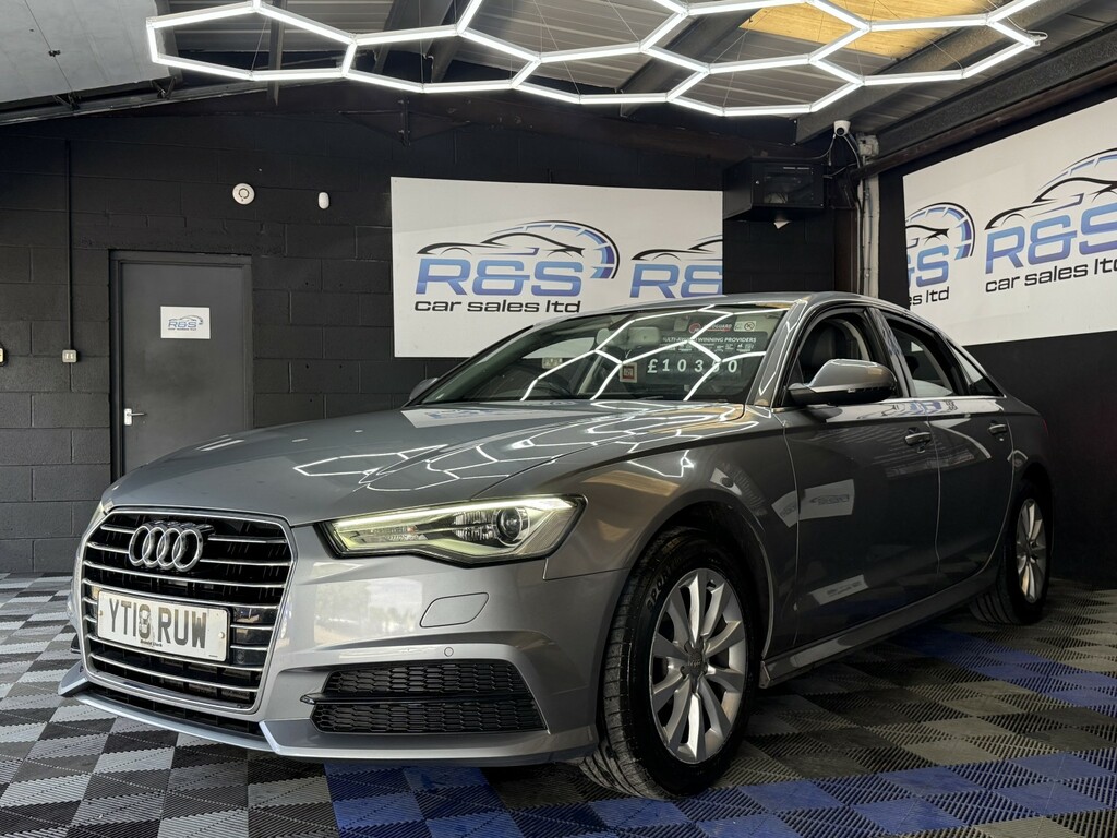 Audi A6 Saloon A6 S Line 40 Tdi White #9