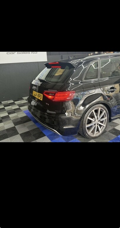 Audi A3 1.8 Tfsi S Line 2014 LL14KPU Black #3