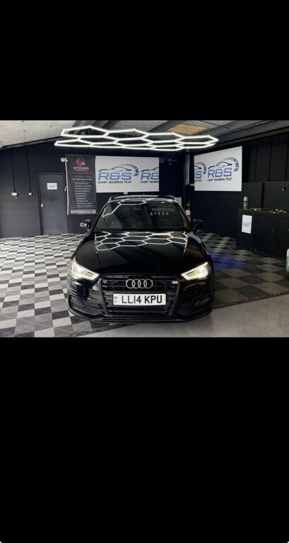 Audi A3 1.8 Tfsi S Line 2014 LL14KPU Black #4