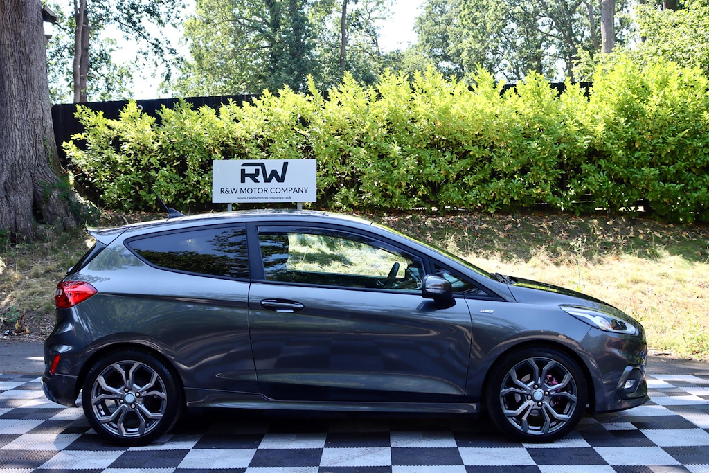 Ford Fiesta 1.0T Ecoboost St-line Edition Euro 6 Ss Grey #2