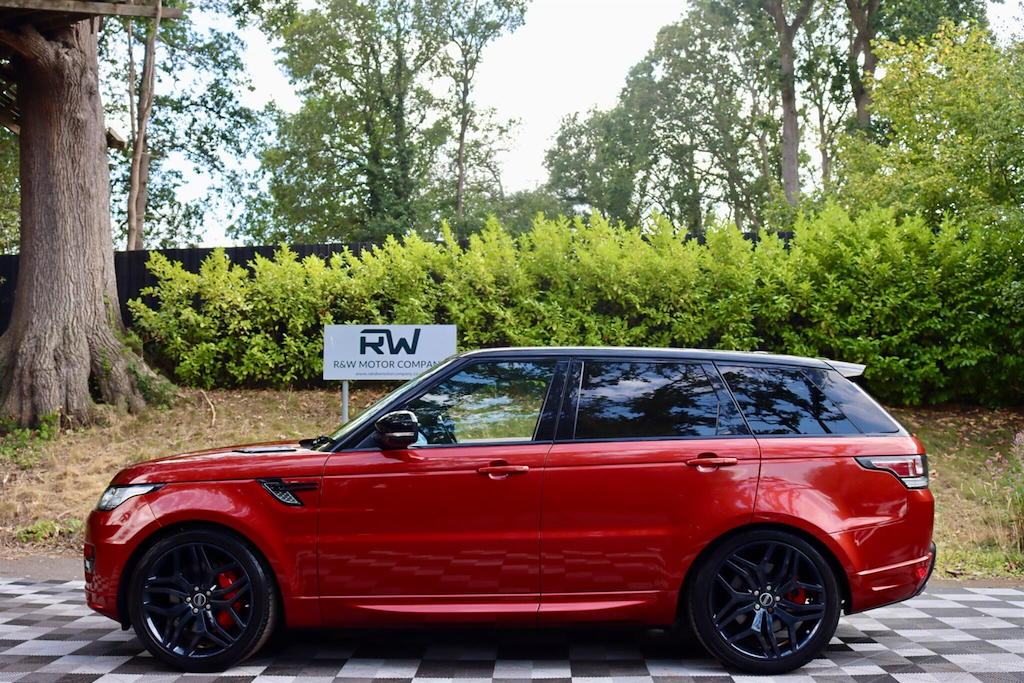 Land Rover Range Rover Sport 5.0 V8 Dynamic 4Wd Euro 5 Ss Red