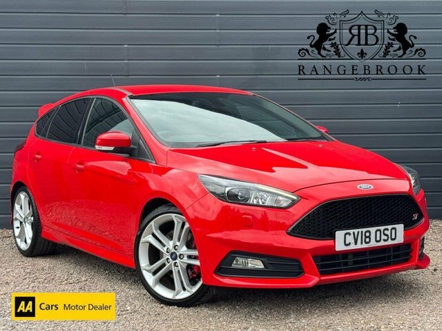 Ford Focus 2018 2.0 Tdci St-3 Hatchback Red