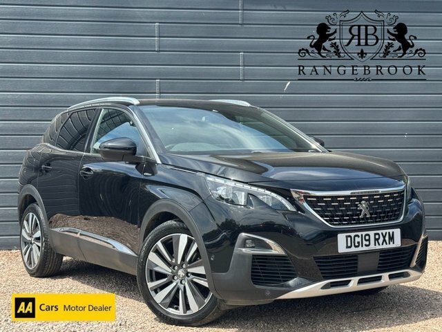 Peugeot 3008 2019 1.5 Bluehdi Gt Line Premium Suv DG19RXM Black