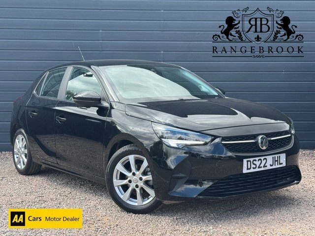 Vauxhall Corsa 2022 1.2 Se Edition Hatchback Eu Black