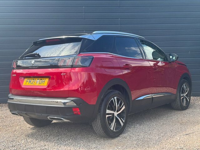 Peugeot 3008 2021 1.5 Bluehdi Gt Suv Euro 6 FM21ROH Red #5